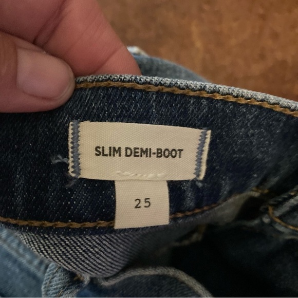 Ladies Madewell Boot Cut Jeans - Picture 4 of 6